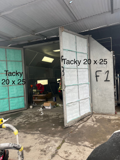 20x25 spray booth filters