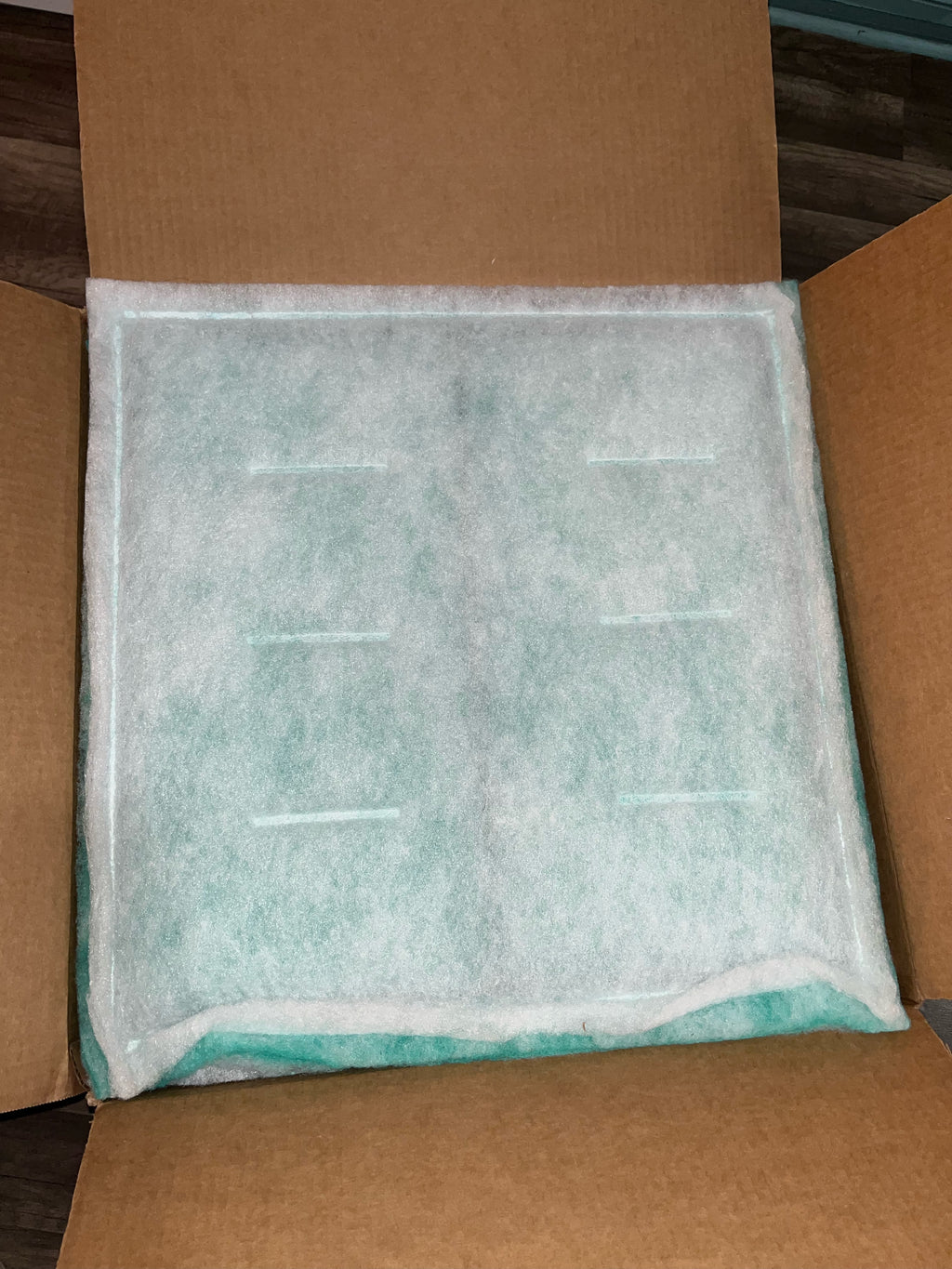 20x20 fiberglass exhaust spray booth filter