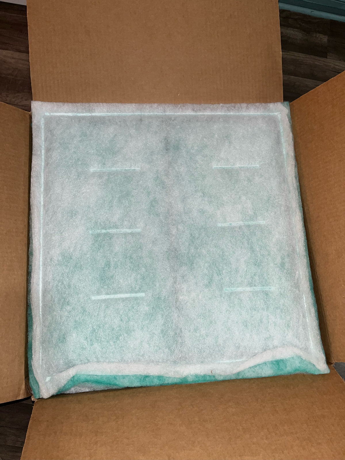 20x20 fiberglass exhaust spray booth filter
